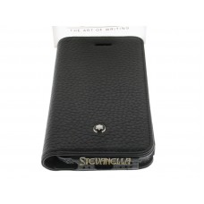 MONTBLANC Soft Grain porta telefono verticale pelle nera referenza 111133 new